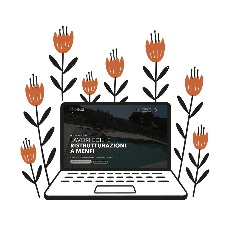 Brand identity and website case study for Termine Costruzioni
